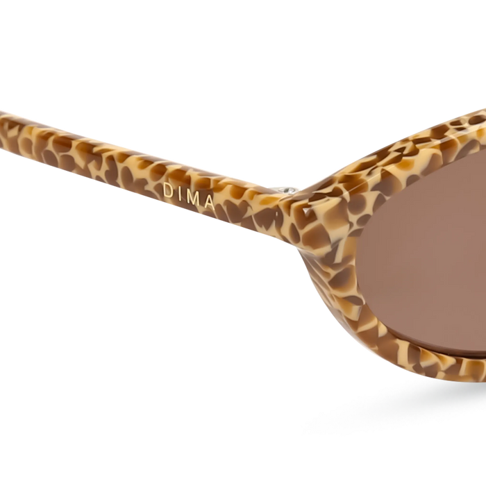 dima sunglass dina brown blocks frame brown lens 5