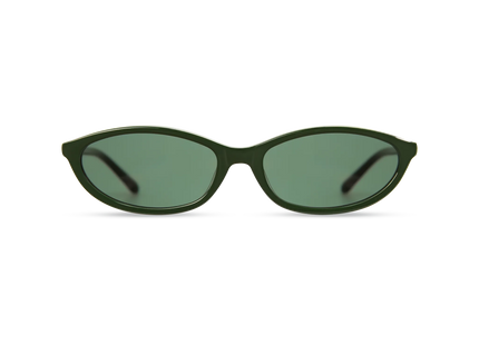 dima sunglass dina dark green frame green lens 1