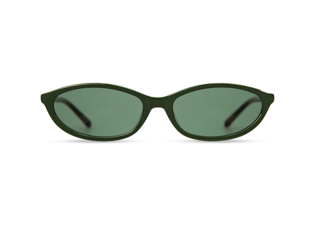 dima sunglass dina dark green frame green lens 1
