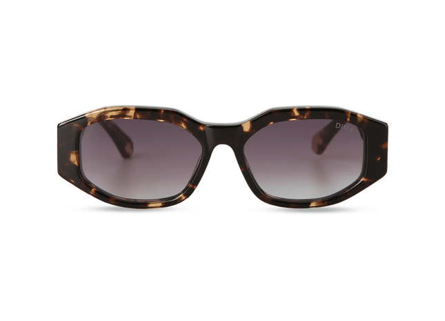dima sunglass fleur blonde tortoise frame grey gradien lens 1