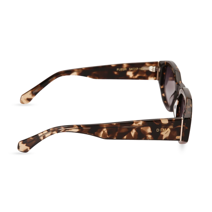 dima sunglass fleur blonde tortoise frame grey gradien lens 3