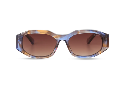 dima sunglass fleur crystal blue tortoise Frame brown gradient lens 1