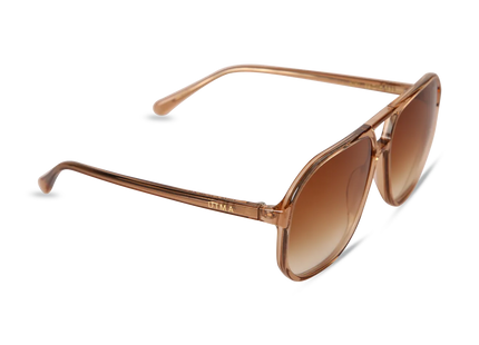 dima sunglass kiki crystal brown frame brown gradient lens 2