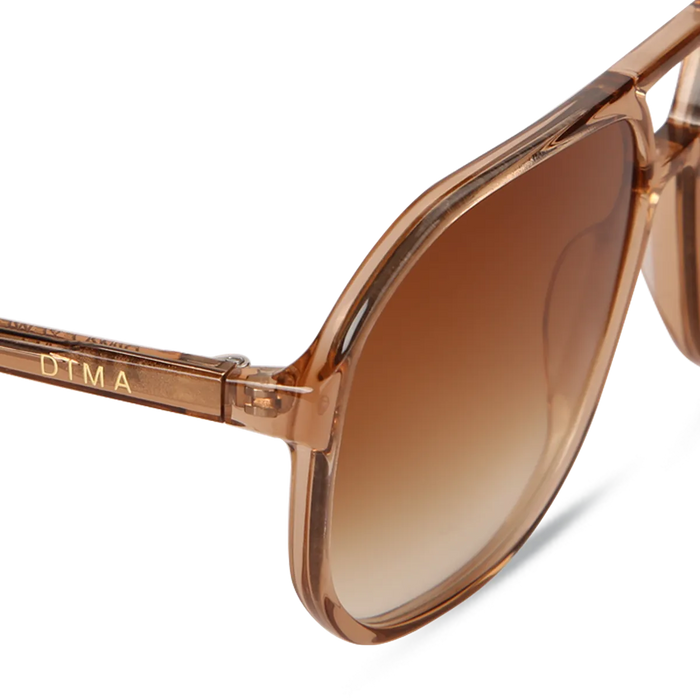 dima sunglass kiki crystal brown frame brown gradient lens 4