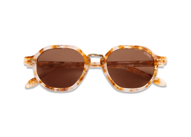dima sunglass luxis brown pearl frame brown lens 2