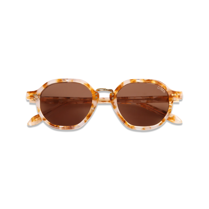 dima sunglass luxis brown pearl frame brown lens 2