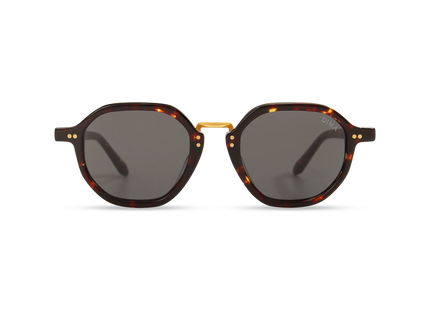 dima sunglass luxis dark tortoise frame grey lens 1