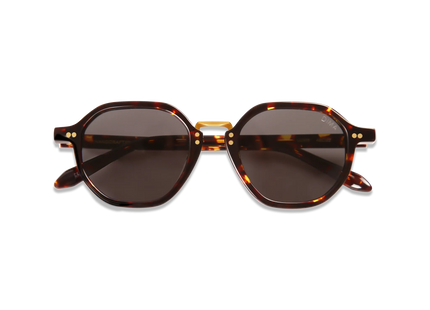 dima sunglass luxis dark tortoise frame grey lens 2