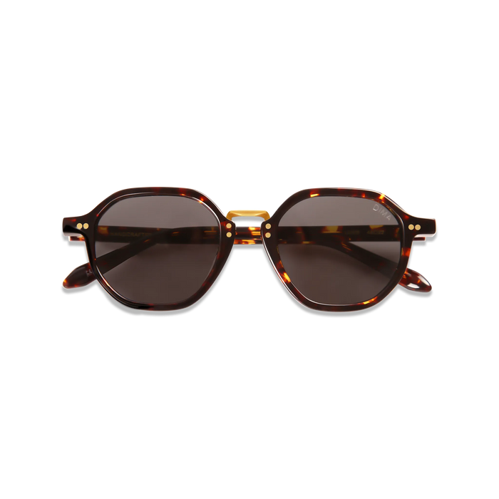 dima sunglass luxis dark tortoise frame grey lens 2