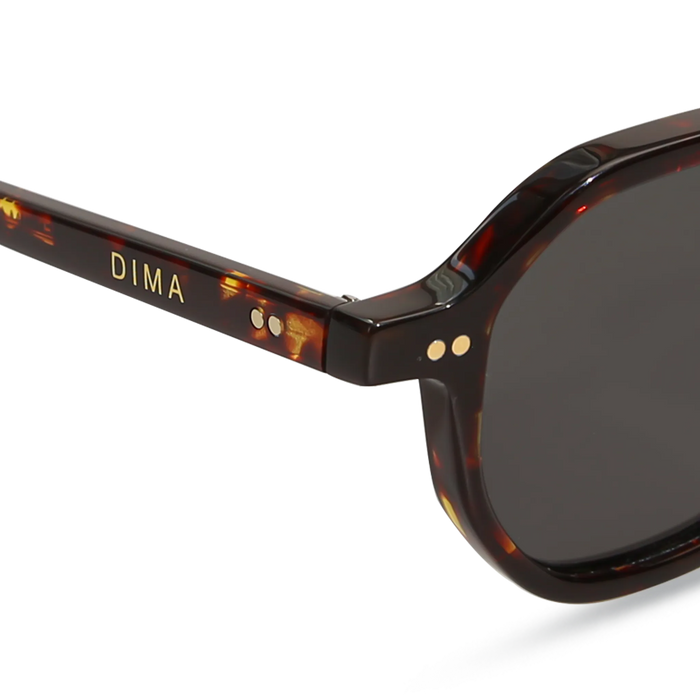 dima sunglass luxis dark tortoise frame grey lens 5