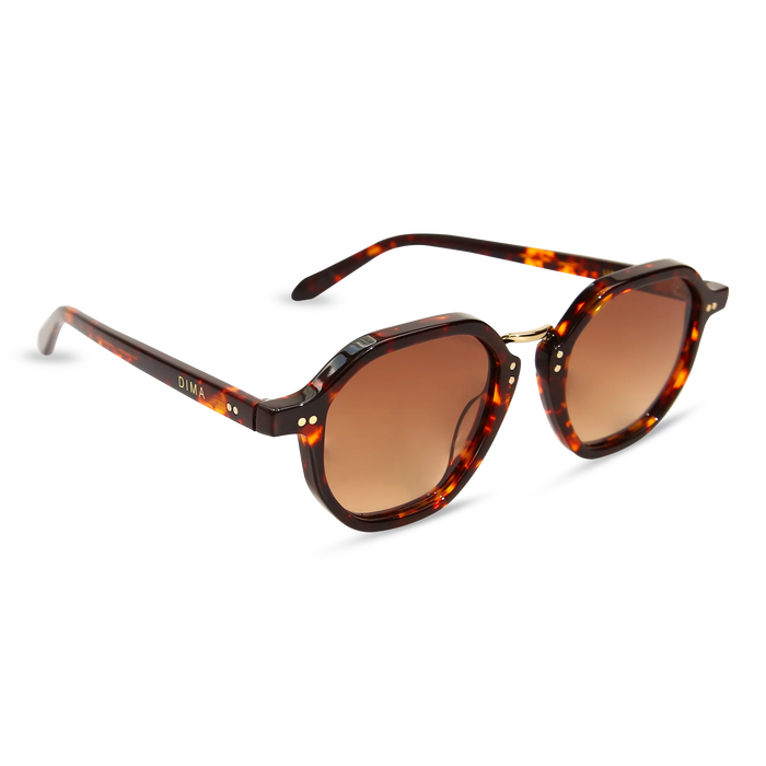 dima sunglass luxis havana frame brown gradient lens 3