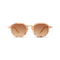  dima sunglass luxis pink pearl frame brown gradient lens 1