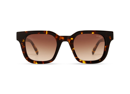 dima sunglass marlo amber tortoise frame brown gradient lens 1