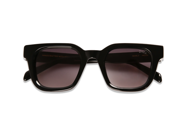 dima sunglass marlo black frame grey gradient lens 2