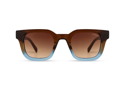 dima sunglass marlo brown grey gradient frame brown gradient lens 1