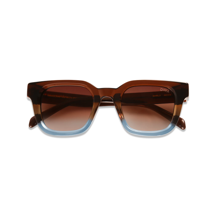 dima sunglass marlo brown grey gradient frame brown gradient lens 2