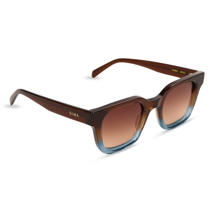 dima sunglass marlo brown grey gradient frame brown gradient lens 3