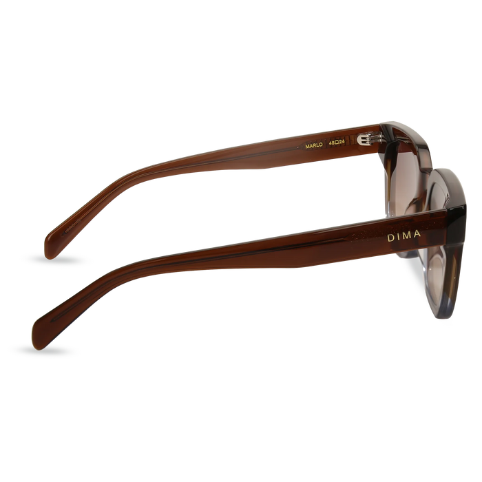 dima sunglass marlo brown grey gradient frame brown gradient lens 4