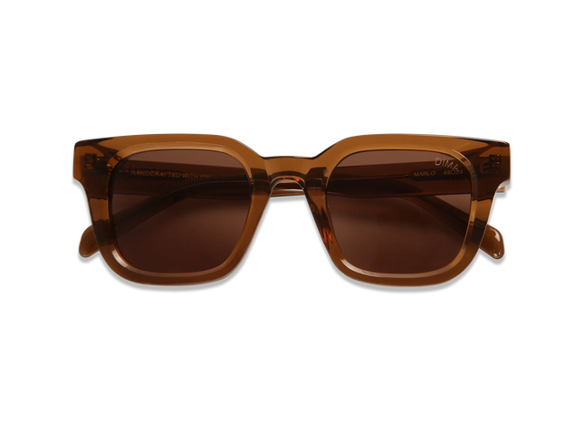 dima sunglass marlo crystal brown frame brown lens 02
