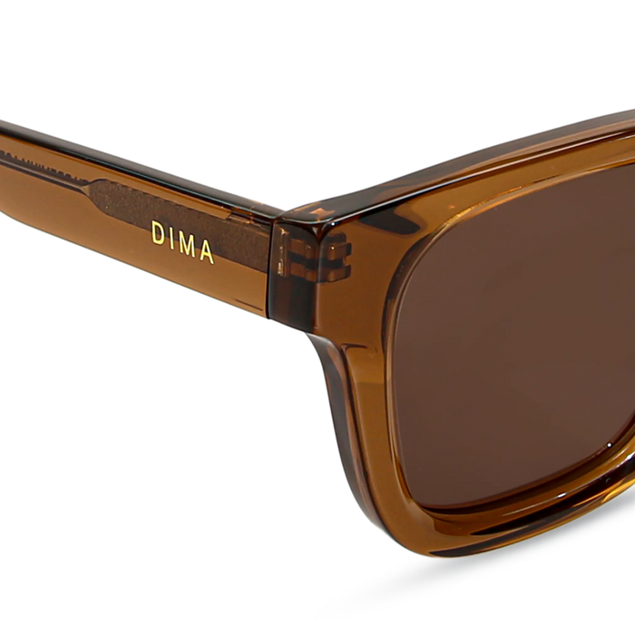 dima sunglass marlo crystal brown frame brown lens 05