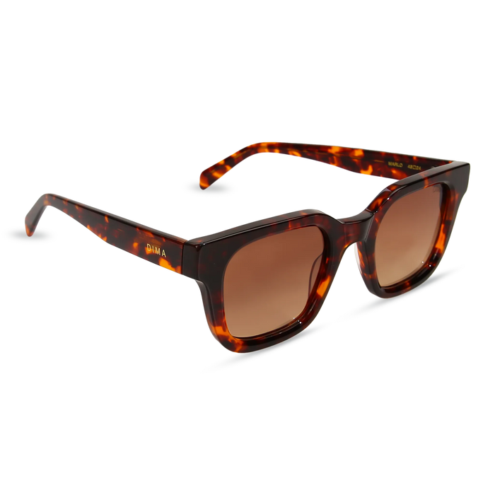 dima sunglass marlo havana frame brown gradient lens 3
