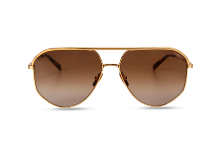 dima sunglass nova gold tortoise frame brown gradient lens 1