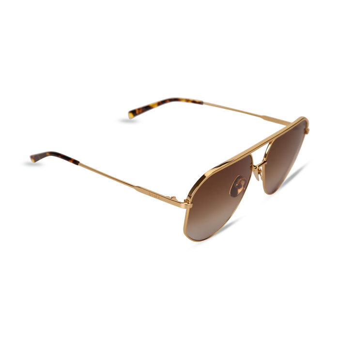 dima sunglass nova gold tortoise frame brown gradient lens 2