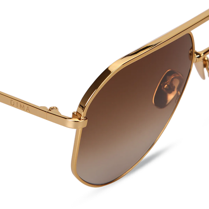 dima sunglass nova gold tortoise frame brown gradient lens 4