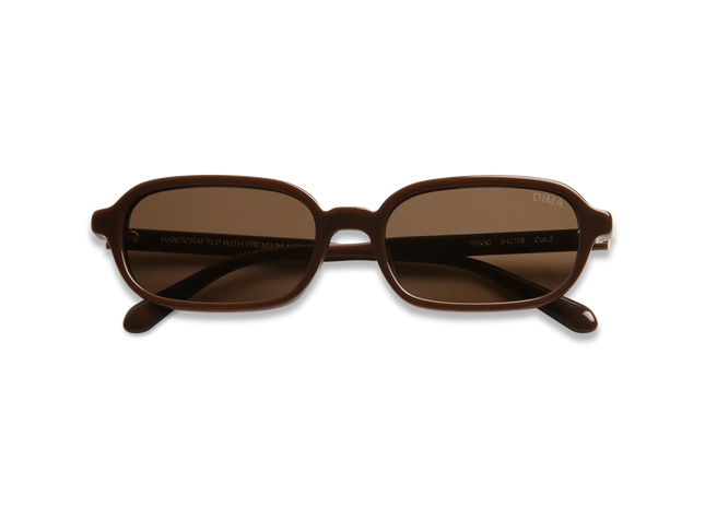 dima sunglass rikki brown frame brown lens 2