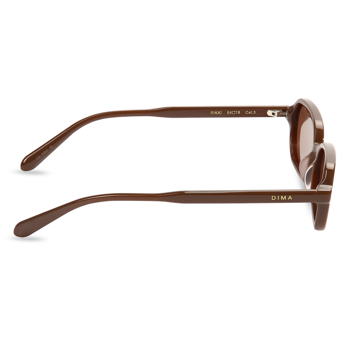 dima sunglass rikki brown frame brown lens 4