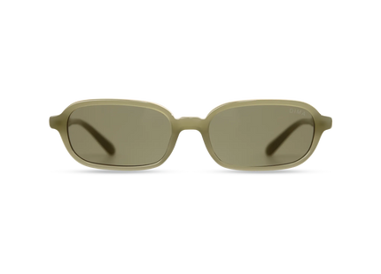 dima sunglass rikki milky light olive frame olive lens 1