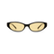 dima sunglass sammi black frame yellow lens 1
