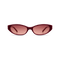 dima sunglass sammi burgundy frame wine Gradient Lens 1