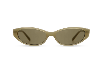 dima sunglass sammi milky light olive frame olive lens 1