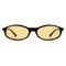 dima sunglass sundra black frame yellow lens 1