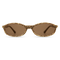 dima sunglass sundra brown blocks frame brown lens 1