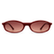 dima sunglass sundra burgundy frame wine Gradient Lens 1
