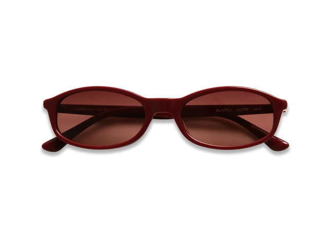 dima sunglass sundra burgundy frame wine Gradient Lens 2