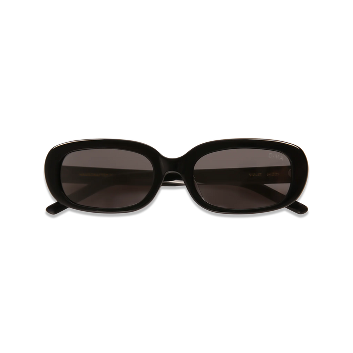 dima sunglass violet black frame grey lens 2