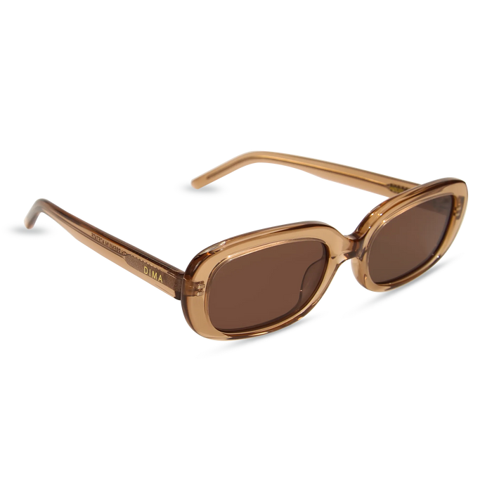 dima sunglass violet crystal brown frame brown lens 3