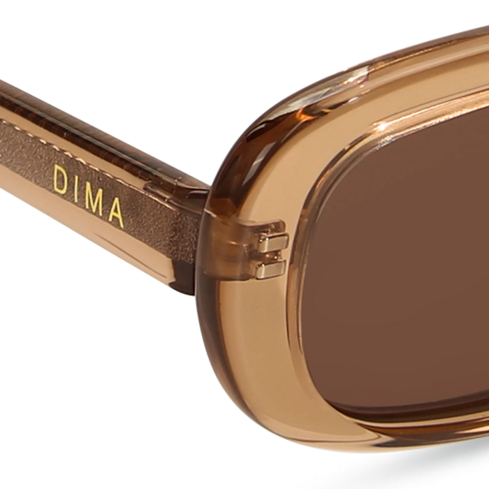 dima sunglass violet crystal brown frame brown lens 5