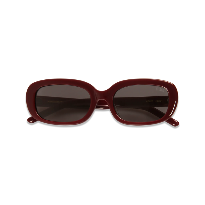 dima sunglass violet wine frame grey lens 2