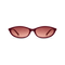  dina burgundy frame wine Gradient Lens 1