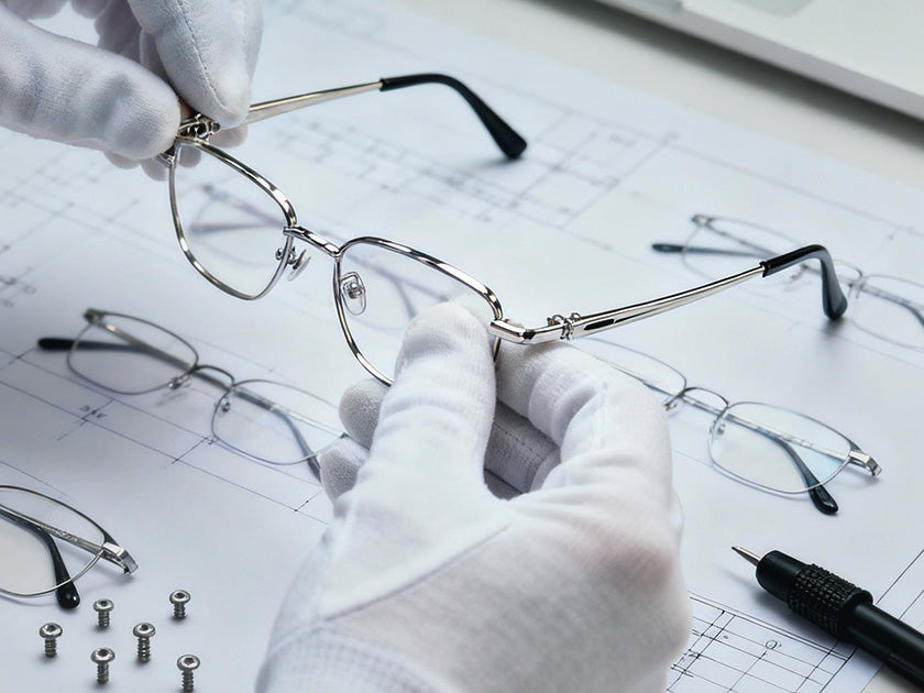 Etta Clear Square Eyeglasses – Eydology